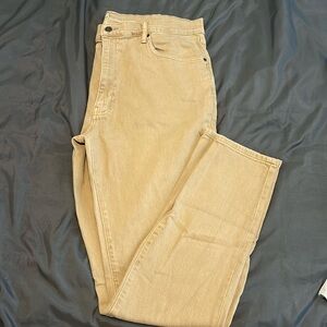 Khaki jeans